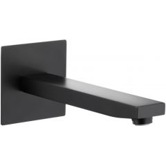 KFA Armatura Logon Black 83600581 wylewka do baterii wannowej czarna