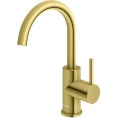 Kohlman Axel QB150AGDB bateria umywalkowa stojąca złota