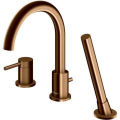Kohlman Axel Brushed Copper QB241ABC bateria wannowo-prysznicowa nawannowa miedź