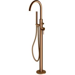 Kohlman Axel Brushed Copper QF1165ABC bateria wannowo-prysznicowa wolnostojąca miedź