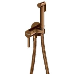 Kohlman Axel Brushed Copper QW135ABC bateria bidetowa podtynkowa miedź