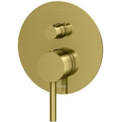 Kohlman Axel QW210AGDB bateria wannowo-prysznicowa podtynkowa złota