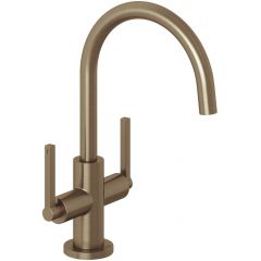 Kludi Nova Fonte Puristic 20118N115 bateria umywalkowa stojąca mosiądz/brąz antyczny