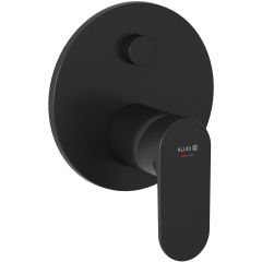 Kludi X1 327593975 bateria wannowo-prysznicowa podtynkowa czarna