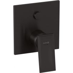 Kludi Decus 54759N275 bateria wannowo-prysznicowa podtynkowa z termostatem czarna