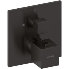Kludi Decus 54885N275 bateria prysznicowa podtynkowa z termostatem czarna