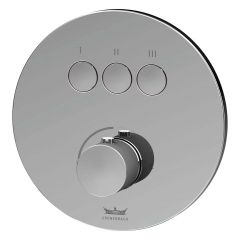 Kronenbach Smart Push 19043003CR bateria wannowo-prysznicowa podtynkowa chrom