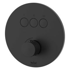 Kronenbach Smart Push 19043003SM bateria wannowo-prysznicowa podtynkowa czarna