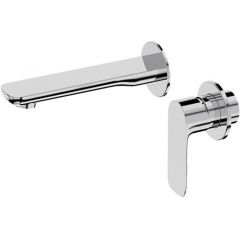 LaVita Spark 5900378341239 bateria umywalkowa podtynkowa z termostatem chrom