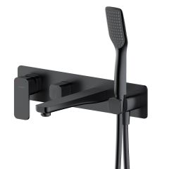 Oltens Hadsel 34109400 bateria wannowo-prysznicowa podtynkowa grafit