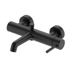 Oltens Molle 34112300 bateria wannowo-prysznicowa ścienna czarny mat