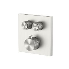 Oltens Onega 34602910 bateria wannowo-prysznicowa podtynkowa z termostatem nikiel