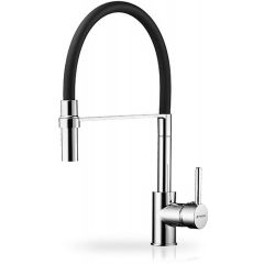 Pyramis Serina 090939801 bateria kuchenna stojąca chrom-czarna