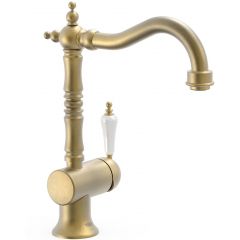 Tres Clasic-Tres 24210801LM bateria umywalkowa stojąca mosiądz/brąz antyczny Tres Clasic-Tres 24210801LM bateria umywalkowa stojąca mosiądz/brąz antyczny