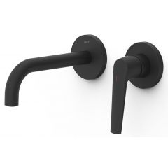 Tres Fuji 28130021NM bateria umywalkowa podtynkowa czarna