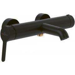 Villeroy & Boch Skyla TVS116003000K5 bateria wannowo-prysznicowa ścienna czarna