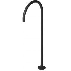 Zucchetti Pan Z92059N1 wylewka do baterii wannowej czarna