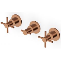 Zucchetti Helm ZHM695XP91 bateria umywalkowa podtynkowa miedź