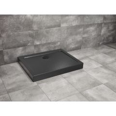 Radaway Doros D Compact SDRD90800554S brodzik prostokątny 90x80 cm czarny