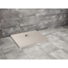 Radaway Doros D SDRD10900184S brodzik prostokątny 100x90 cm beżowy