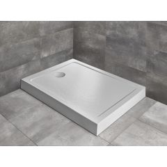 Radaway Doros F Compact SDRFP16800504S brodzik prostokątny 160x80 cm biały