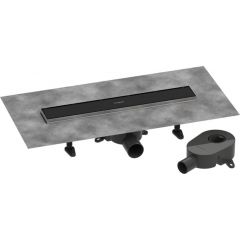 Hansgrohe RainDrain Go 56270670 odpływ liniowy 50 cm czarny