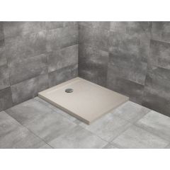 Radaway Doros F SDRF13800184S brodzik prostokątny 130x80 cm beżowy