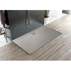 Sanplast Eco Mineral 645580053052020 brodzik prostokątny 100x90 cm szary