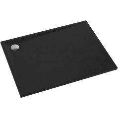 Schedline Libra Black Stone 3SPL1P80100CST brodzik prostokątny 100x80 cm czarny