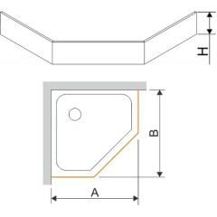 Sanplast 625400083001000 obudowa do brodzika