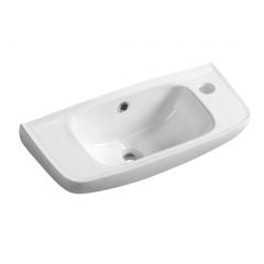 Isvea Small 10TP70051 umywalka 51x21.5 cm prostokątna biały