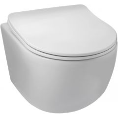 Balneo Luna G01010101012 miska wc z deską wolnoopadającą wisząca bez kołnierza biały