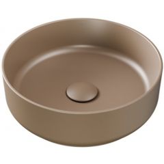 Besco Clea UNCM35CLM umywalka 34.6x34.6 cm okrągła nablatowa