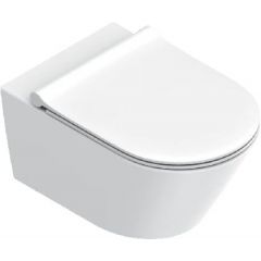 Catalano Zero 0111750021 miska wc wisząca bez kołnierza ze spłukiwaniem wirowym biały mat