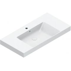 Catalano Zero 0121011001 umywalka 100x50 cm prostokątna ścienna biała