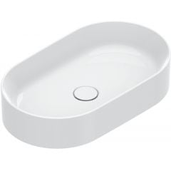 Catalano Zero 0122600001 umywalka 60x35 cm owalna nablatowa biała