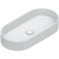 Catalano Zero 0122700021 umywalka 70x35 cm owalna nablatowa biała