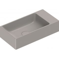 Catalano Verso 0220521022 umywalka 50x25 cm prostokątna ścienna czarna