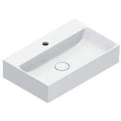 Catalano Premium 0220551001 umywalka 55x35 cm prostokątna ścienna biała