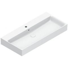 Catalano New Premium 0221001001  umywalka 100x47 cm prostokątna ścienna-meblowa biała Catalano New Premium 0221001001  umywalka 100x47 cm prostokątna ścienna-meblowa biała