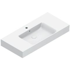 Catalano New Premium 0221011001 umywalka 100x47 cm prostokątna ścienna-meblowa-nablatowa biała