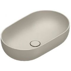 Catalano Sfera 0522610029 umywalka 60x37 cm owalna nablatowa brąz/beż