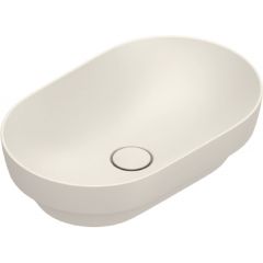 Catalano Sfera 0524550030 umywalka 55x35 cm owalna wpuszczana brąz/beż
