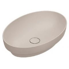 Catalano Sfera 0524580031 umywalka 58x40 cm owalna wpuszczana-nablatowa brąz/beż