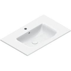 Catalano Italy 0720811001 umywalka 80x50 cm prostokątna ścienna-meblowa biały połysk