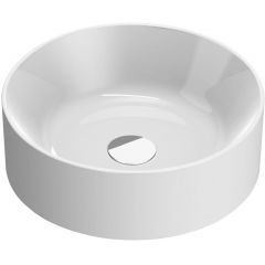 Catalano Zero 0123400001 umywalka 40x40 cm okrągła nablatowa biała
