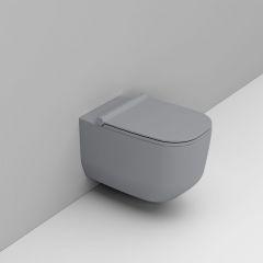 Ceramica Dolomite Alba D502545 miska wc wisząca bez kołnierza szary