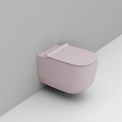 Ceramica Dolomite Alba D502565 miska wc wisząca bez kołnierza różowy