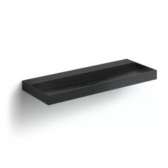 Clou New Wash Me CL0230438 umywalka 110x42 cm prostokątna ścienna-nablatowa czarna