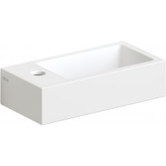 Clou New Flush CL0302032 umywalka 36x18 cm prostokątna ścienna-nablatowa biała